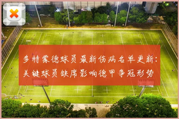 多特蒙德球员最新伤病名单更新：关键球员缺席影响德甲争冠形势